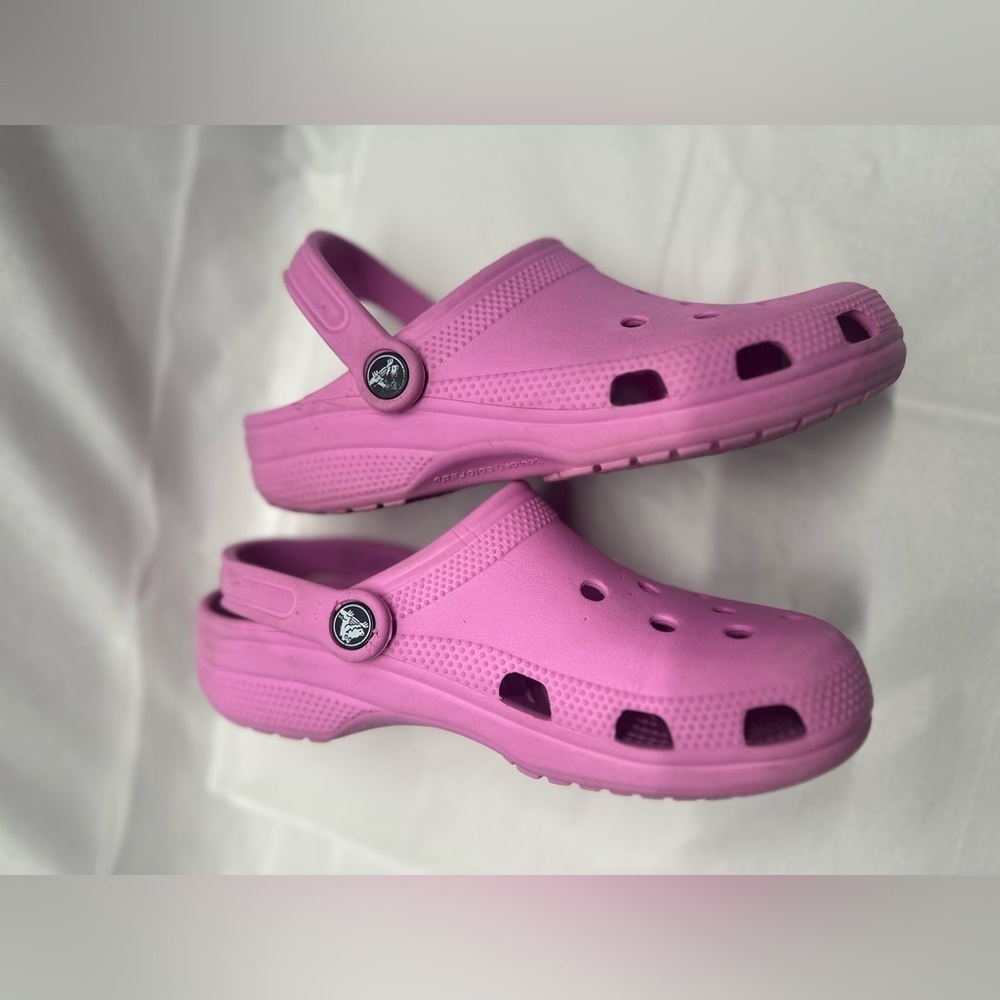 Crocs Classic Clog Sz: M:5/W:7 Taffy Bubble gum Ballerina Pink Lightweight. - Picture 3 of 8